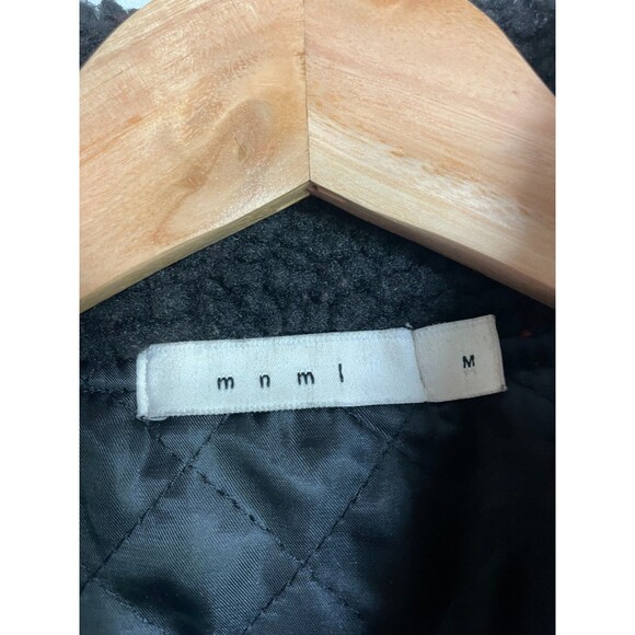 MNML Men’s Flannel Sherpa Jacket Check Boa Outerwear, Size M buffalo check - Picture 6 of 6